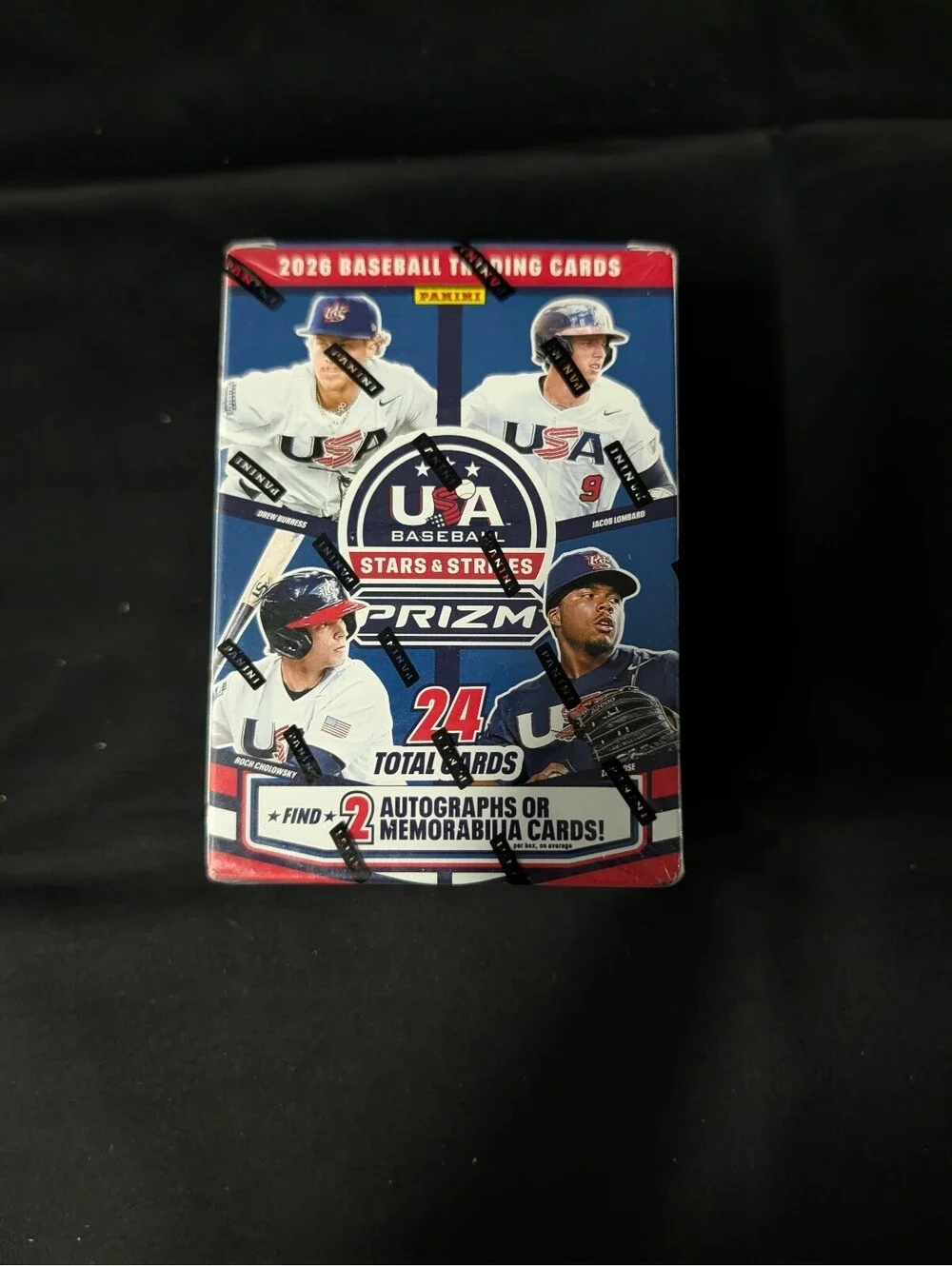 2026 Panini USA Baseball Stars & Stripes Prizm Trading Cards Box